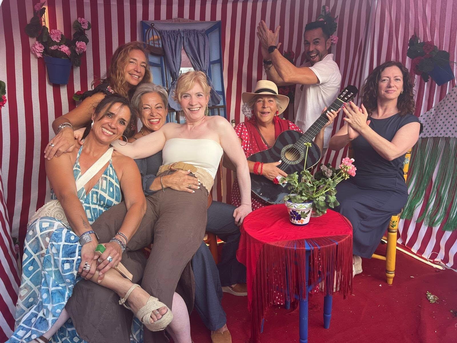 Reunión Rotaria en la Feria de Marbella - Sorpresa a Vicente