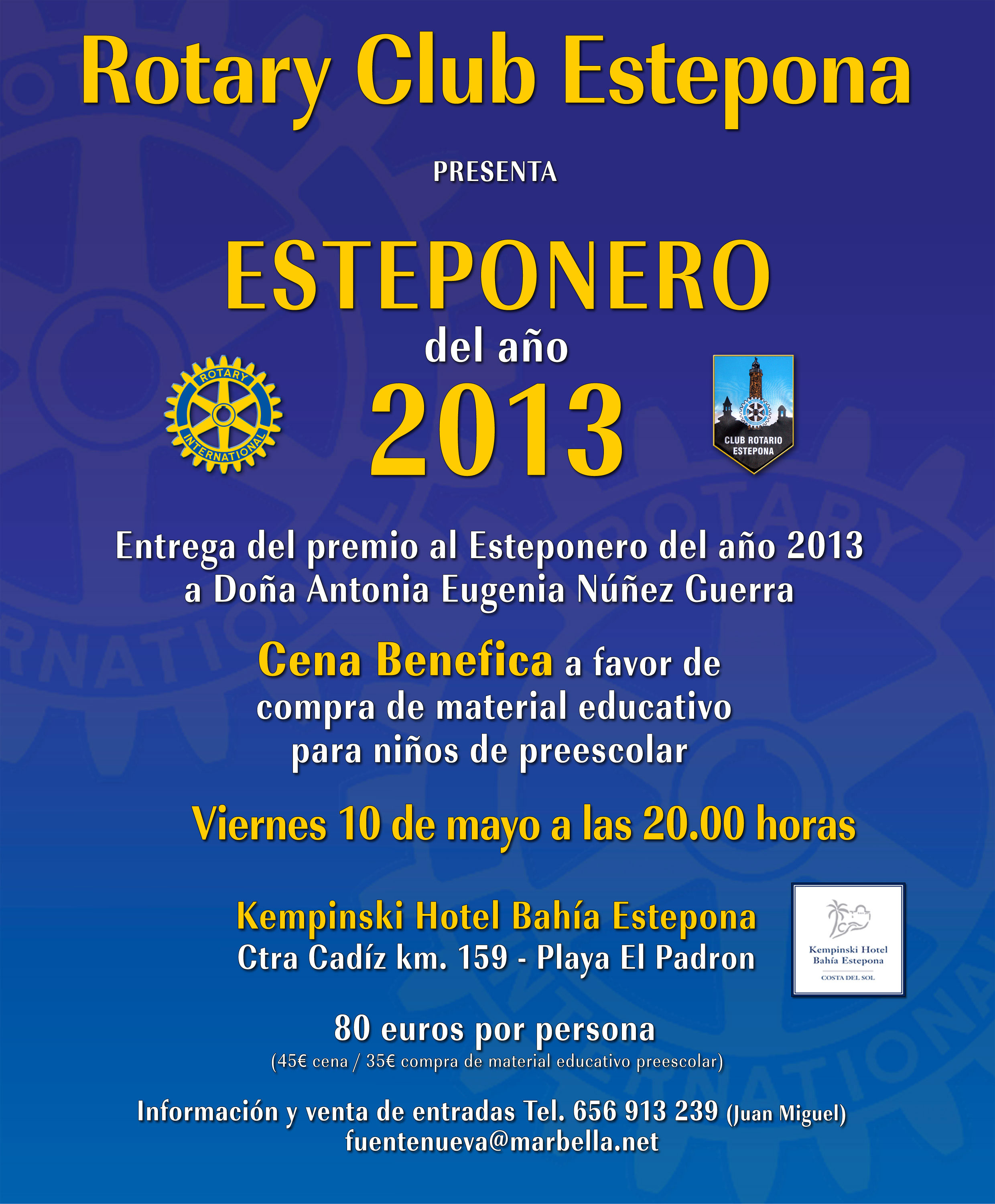 Gala benéfica 2013